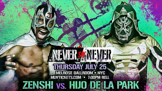 Zenshi vs Hijo De LA Park, Middlewieght Mayhem in NYC this Saturday