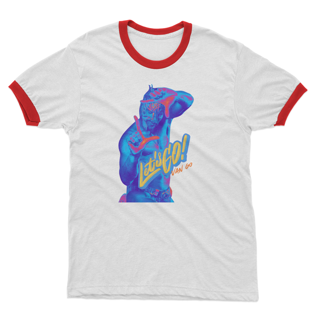 "Let's Go Van Go - Aerial Van Go Ringer Tee