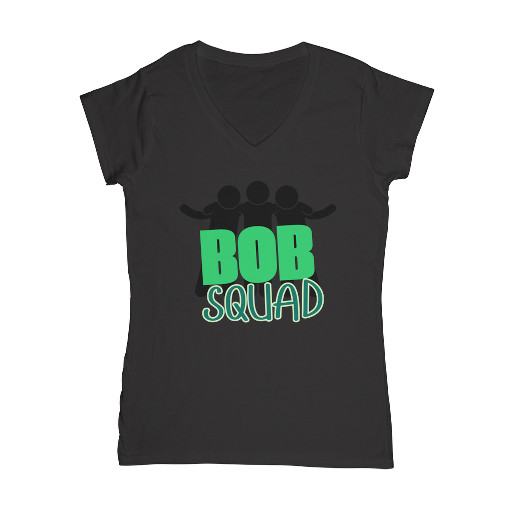 "Bob Squad" - Bobby Flaco -USA Women's Wear V-Neck T-Shirt