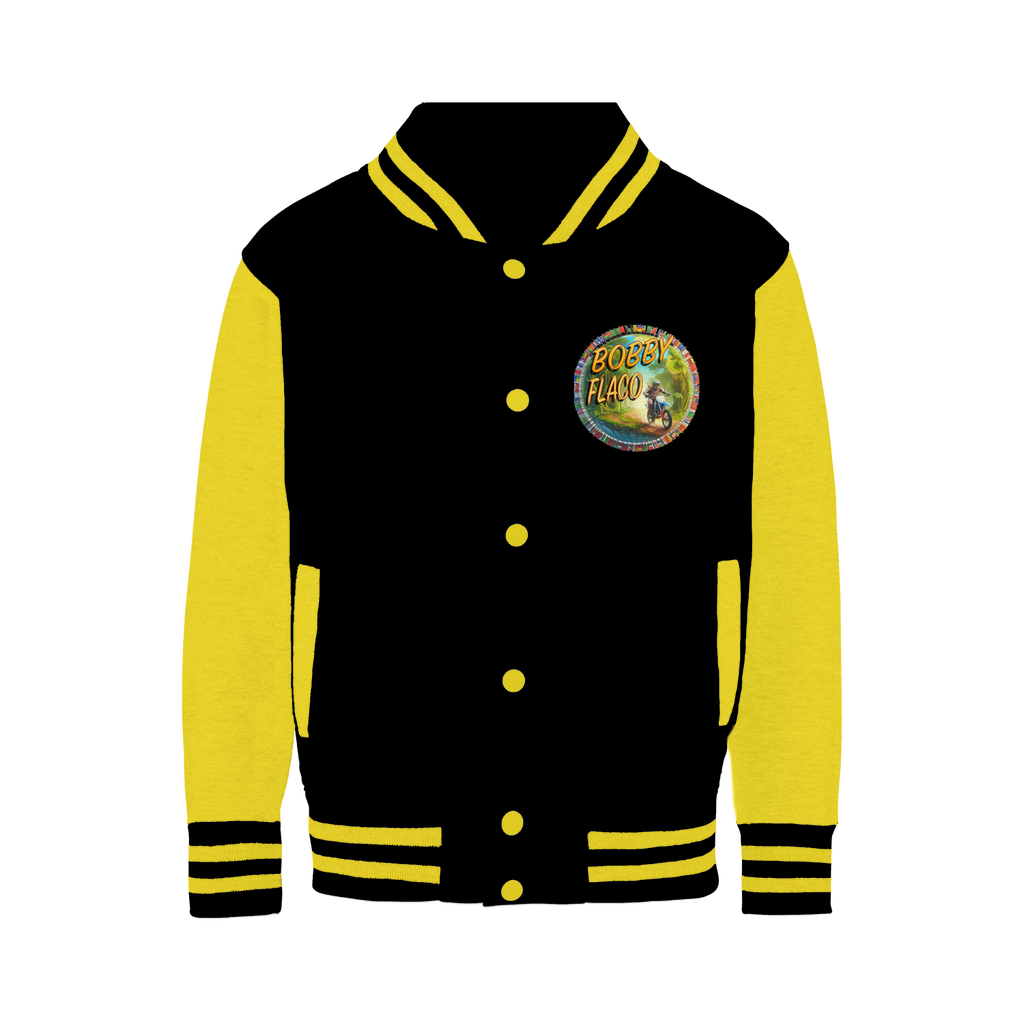 "Bike the World" Bobby Flaco - USaA Varsity Jacket