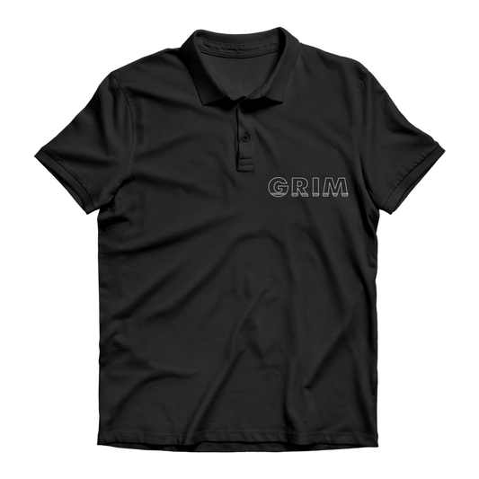 MR. Grim "Zipped Up" Premium Unisex Adult Polo Shirt