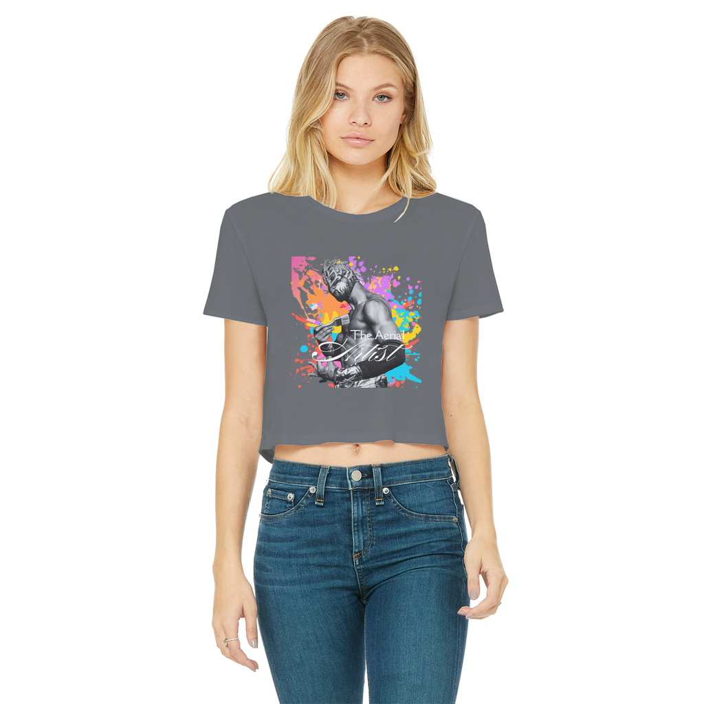 "THE Artist" - Aerial Van Go Women's Wear Crop Top