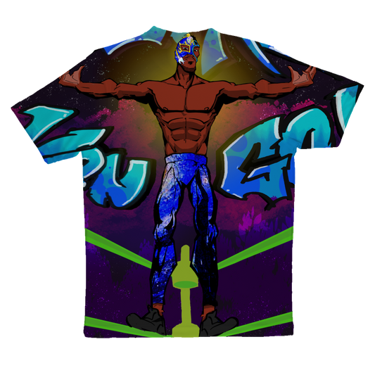 "Art Redeemer" - Aerial Van Go (USA) Unisex Activewear Tee