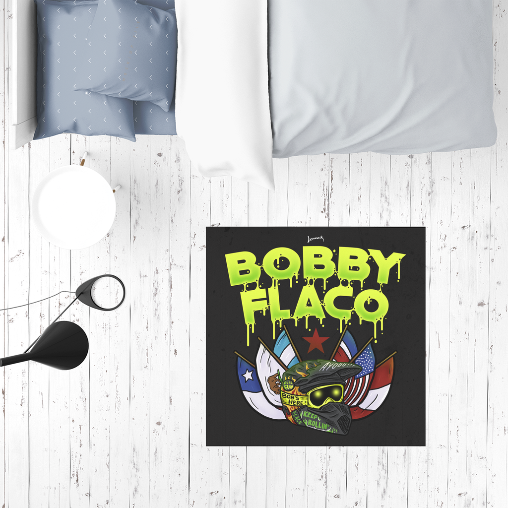 Bobby Flaco (USA) "World Tour" Decorative Floor Mat
