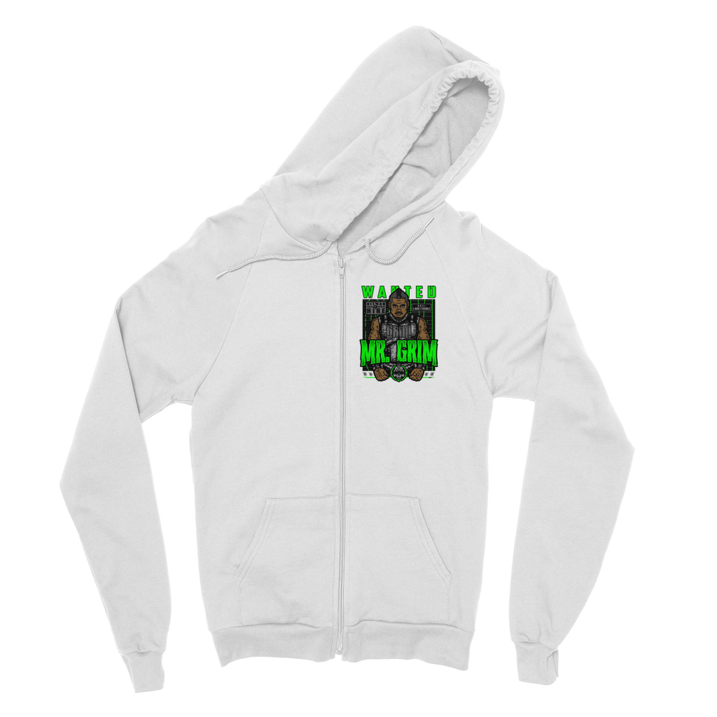 MR. Grim "Wanted" Zip Hoodie