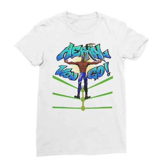 "Art Redeemer" - Aerial Van Go (USA) Premium Jersey Women's WearTee