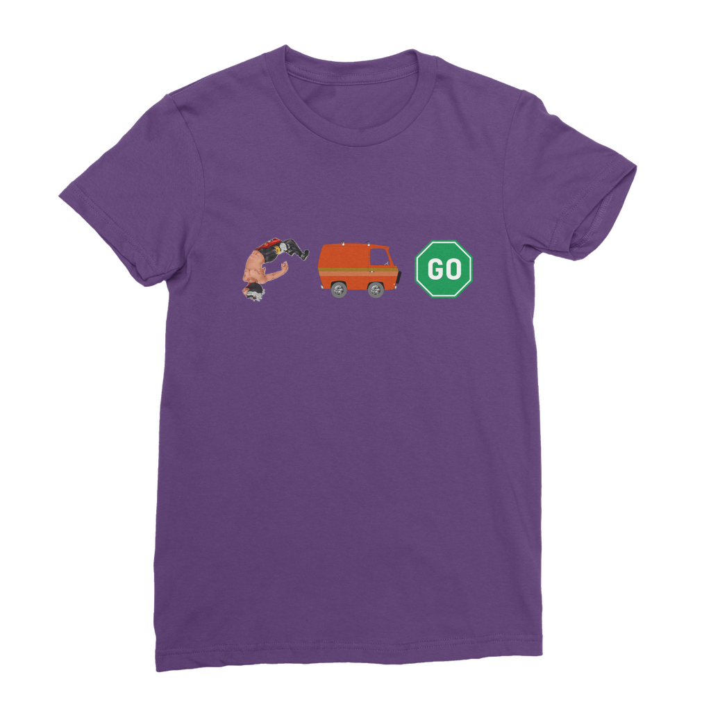 "You Can't Stop" Aerial Van Go - USA Women's Wear T-Shirt
