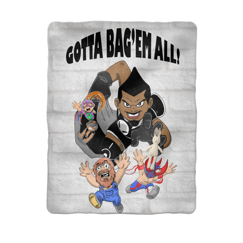 MR. Grim "Gotta Bag Em All" Baby Blanket