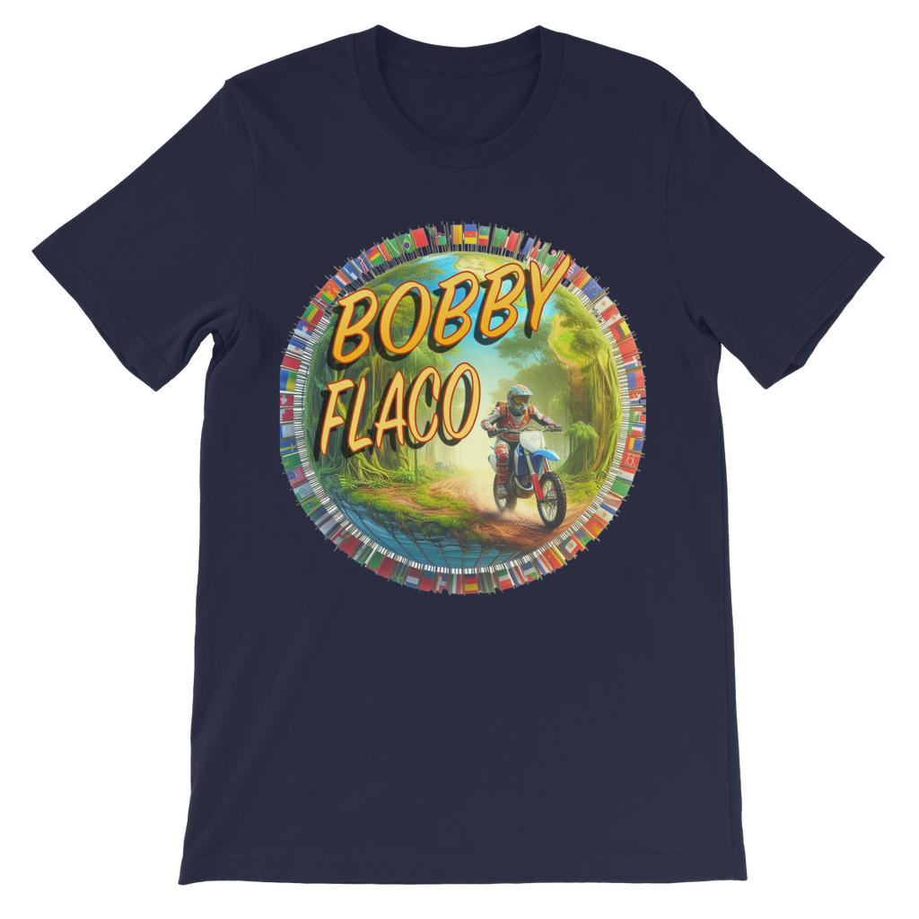 "Bike the World" Bobby Flaco - USaA Youthwear Tee