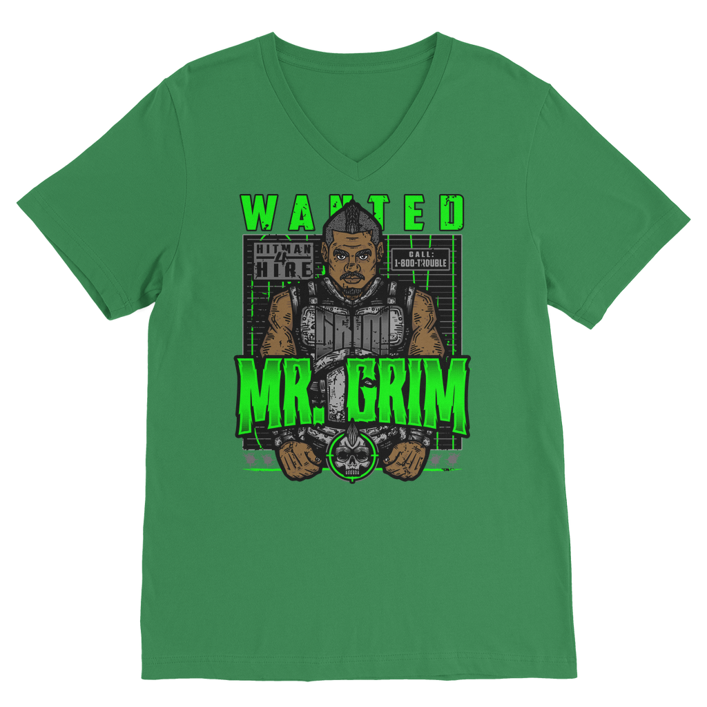 MR. Grim "Wanted" V Neck Tee