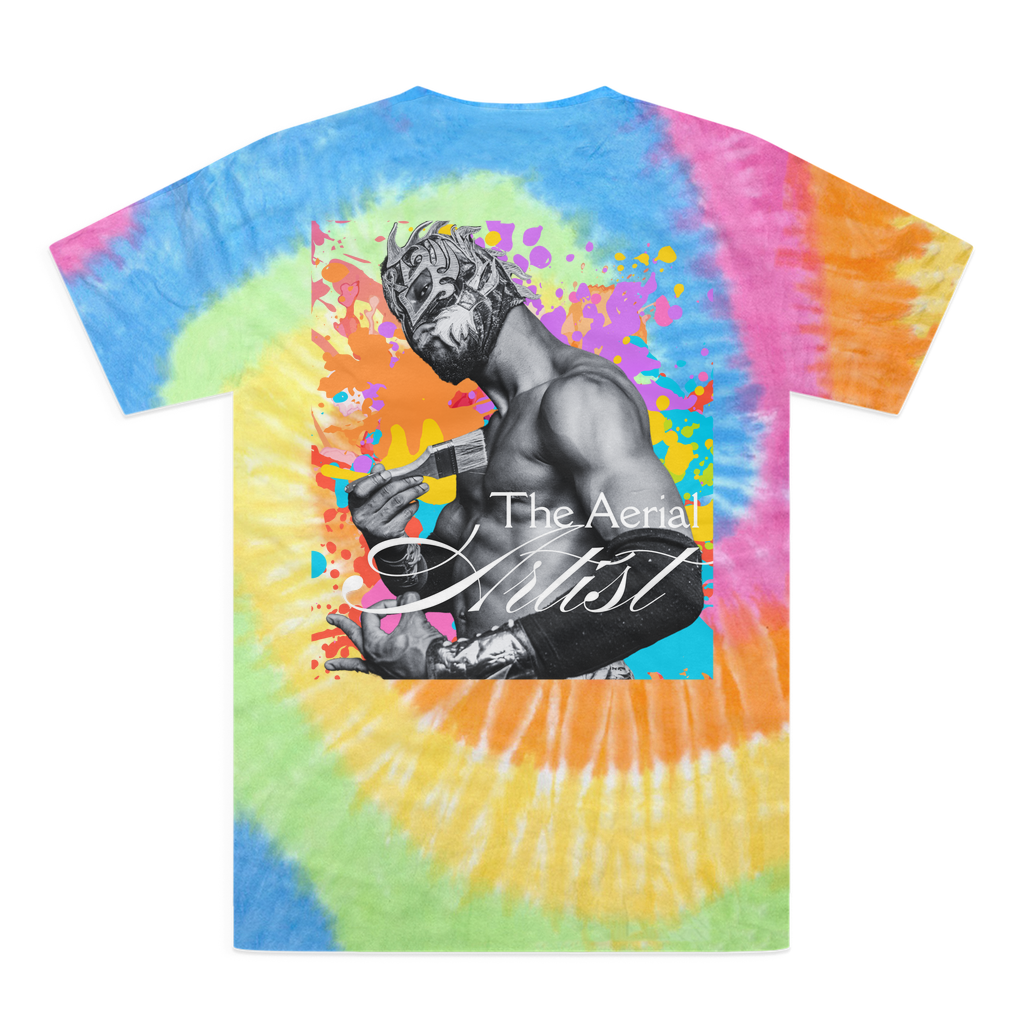 "THE Artist" - Aerial Van Go Tie-Dye T-Shirt