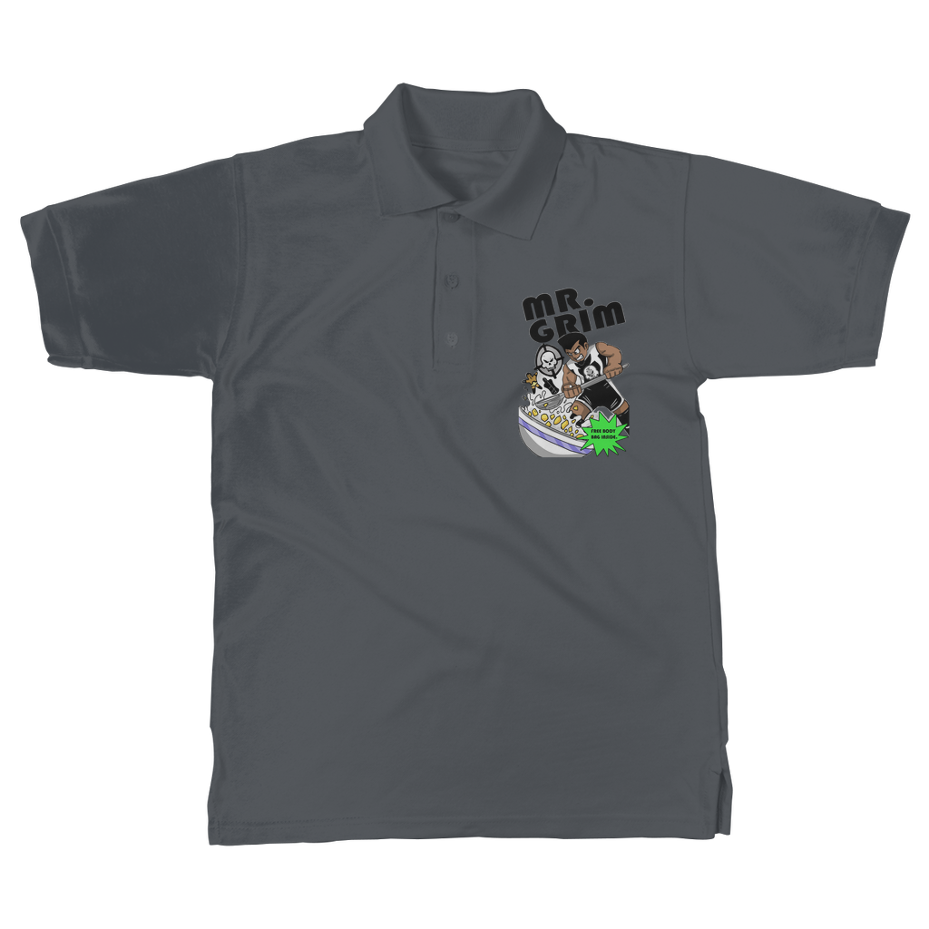 MR. Grim "Special Cereal" (USA) Unisex Adult Polo Shirt