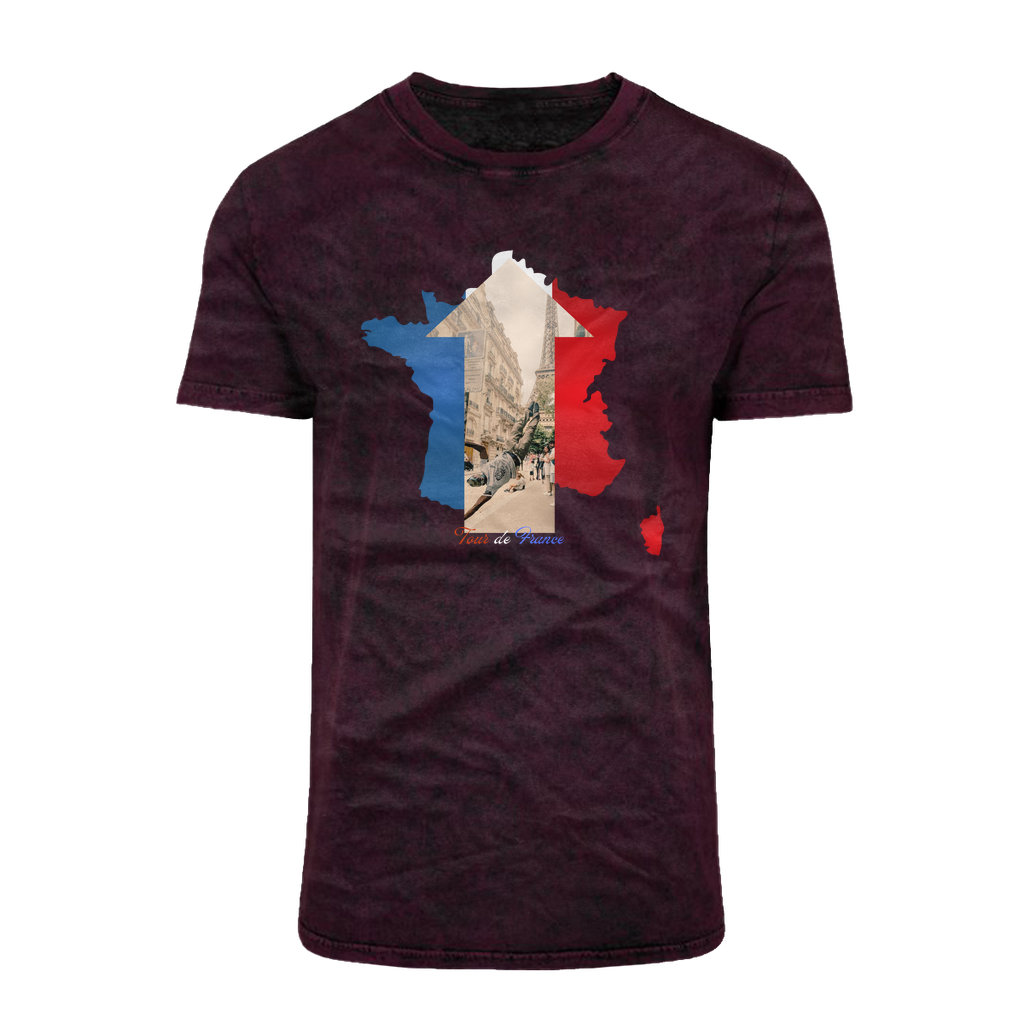Tour de France Acid Washed T-Shirt