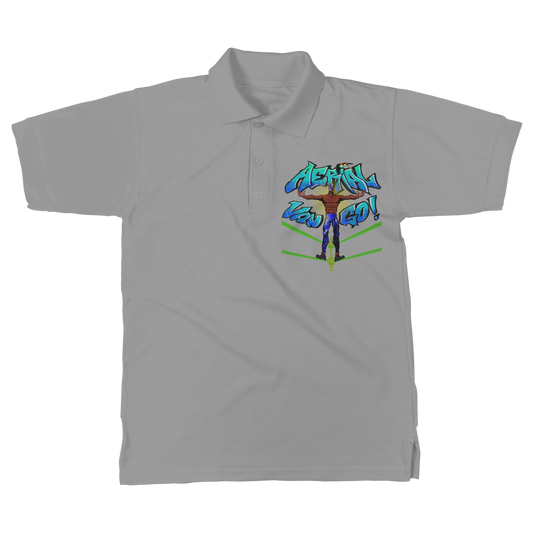 "Art Redeemer" - Aerial Van Go (USA) Women's Wear Polo Shirt