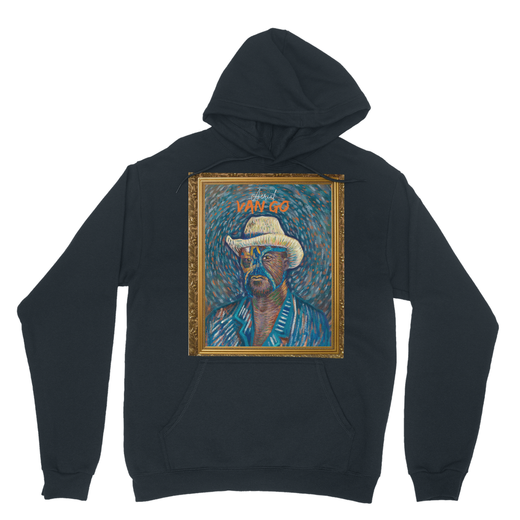 "Self Portrait" - Aerial Van Go (USA) Pullover Hoodie