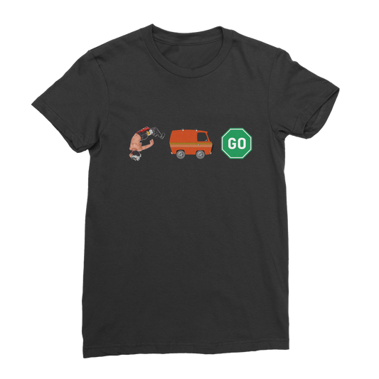 "You Can't Stop" Aerial Van Go - USA Premium Jersey Women's WearTee