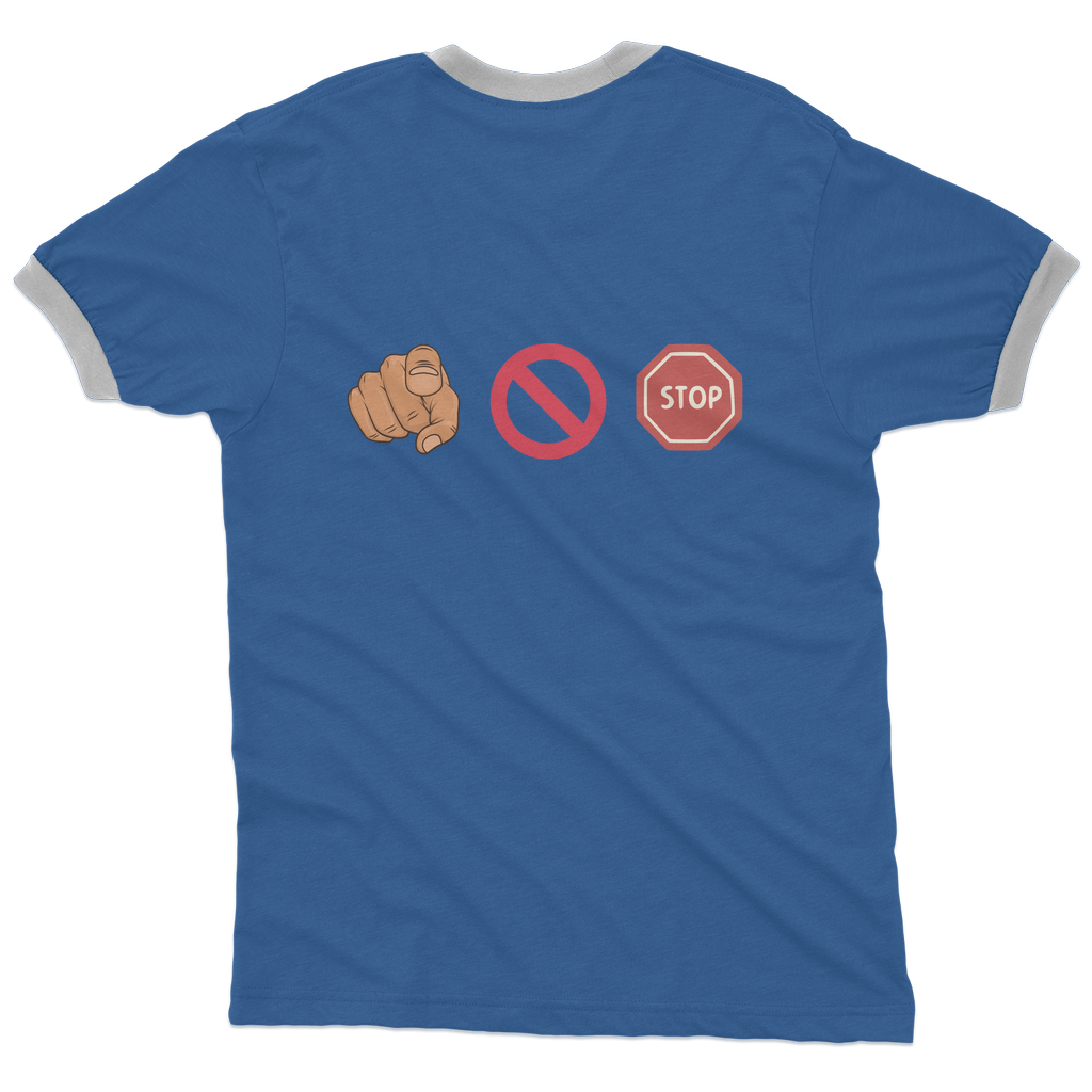 "You Can't Stop" Aerial Van Go - USA Ringer Tee