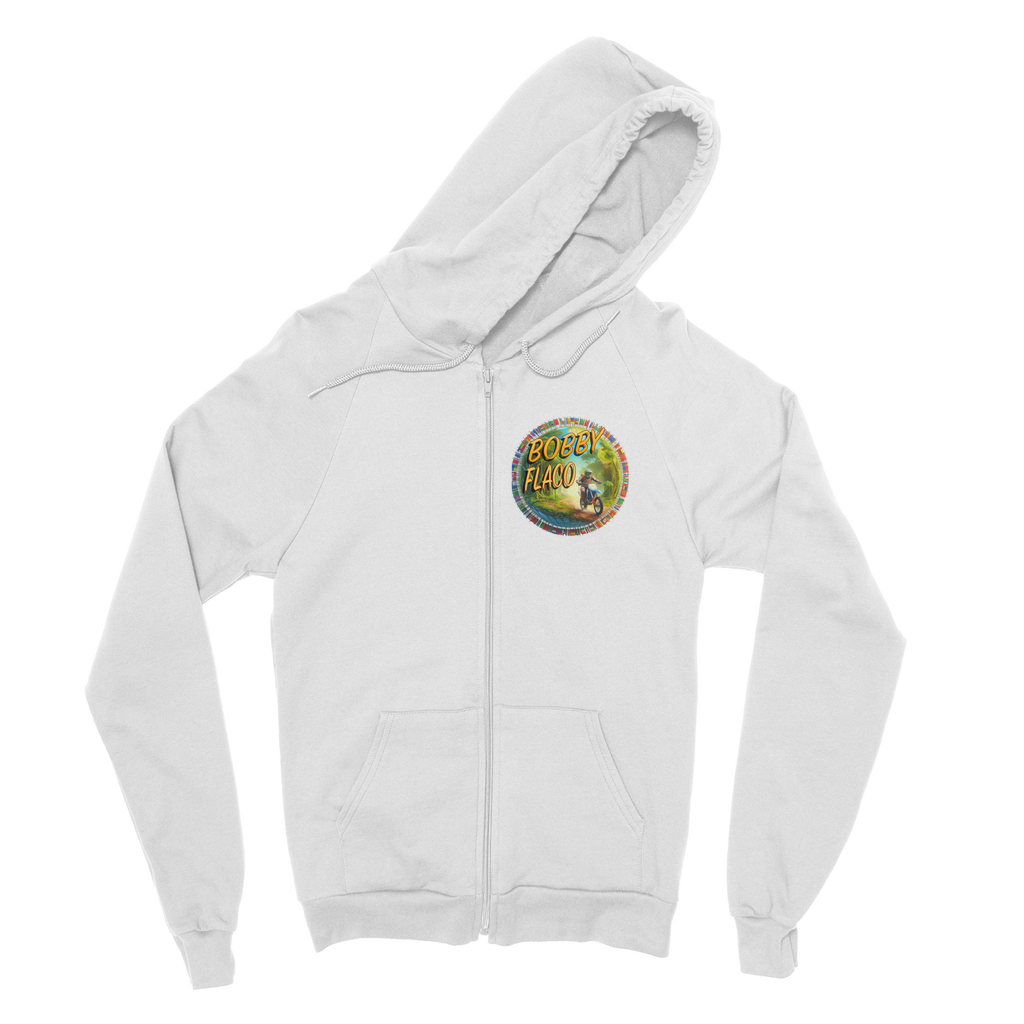 "Bike the World" Bobby Flaco - USaA Zip Hoodie