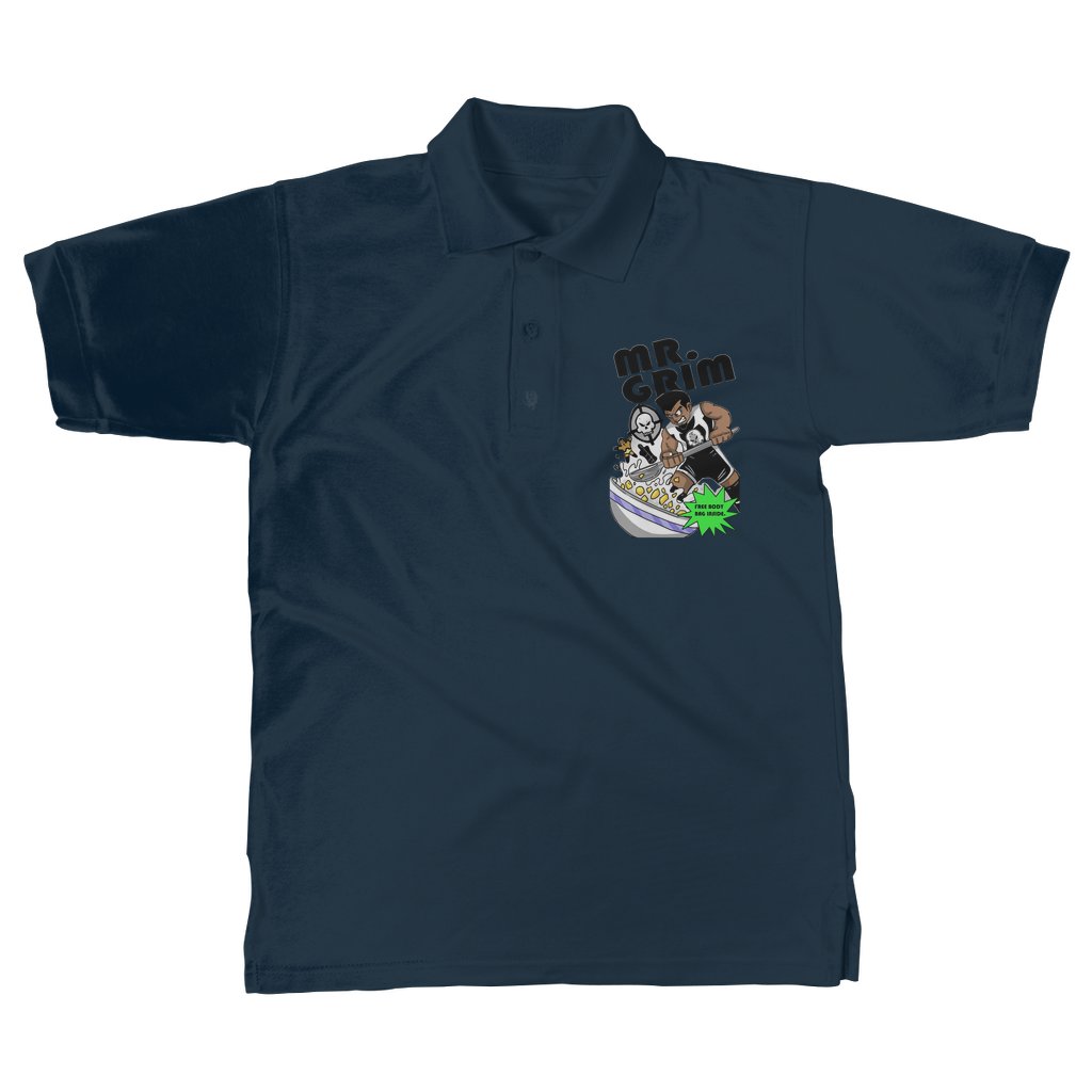 MR. Grim "Special Cereal" (USA) Unisex Adult Polo Shirt