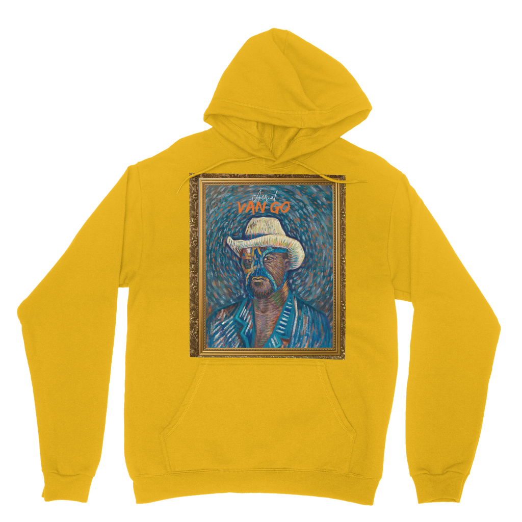 "Self Portrait" - Aerial Van Go (USA) Pullover Hoodie