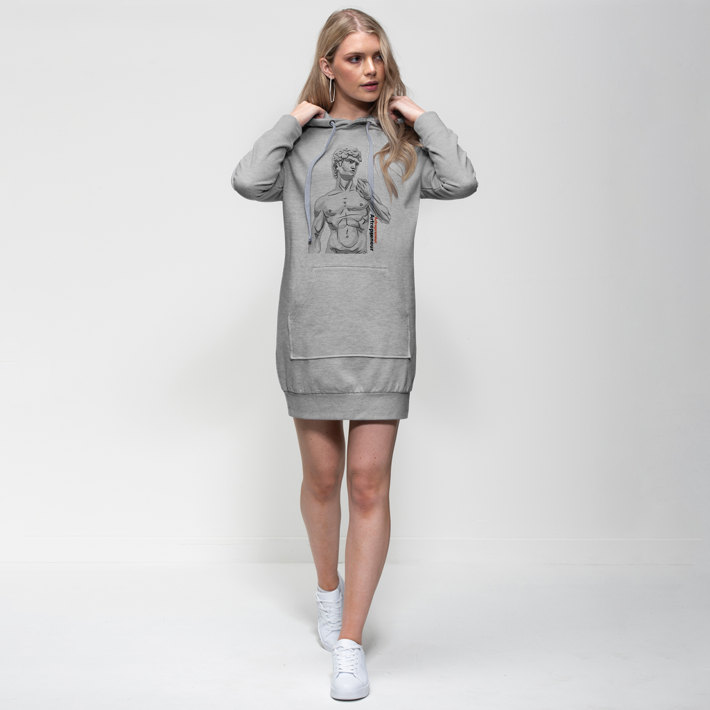 Aerial Van Go "Artrepreneur" (USA) Premium Hoodie Dress