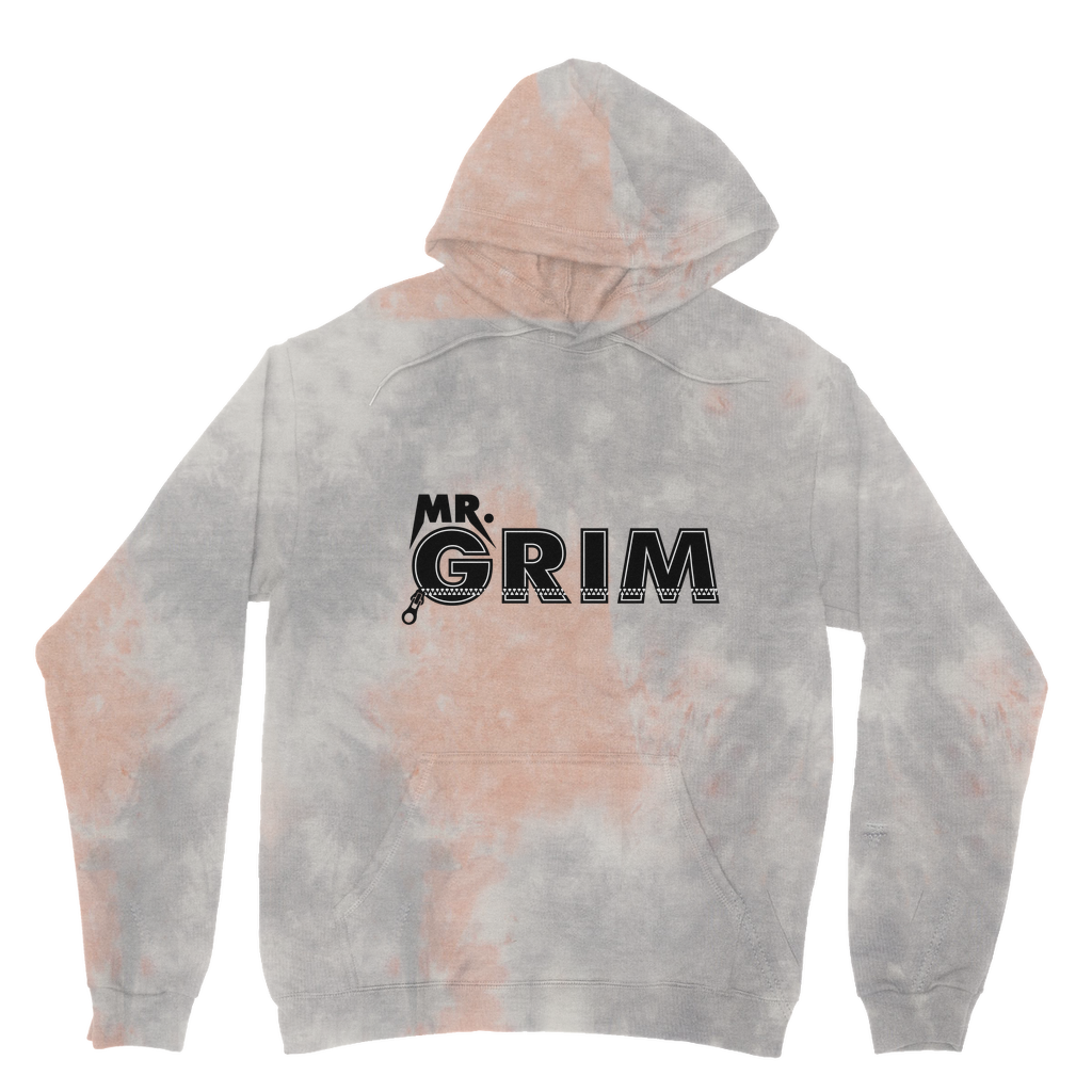 MR. Grim "Zipped Up" Tie Dye Hoodie
