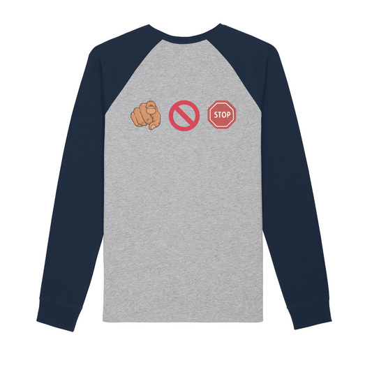 "You Can't Stop" Aerial Van Go - USA Premium Raglan Long Sleeve Shirt