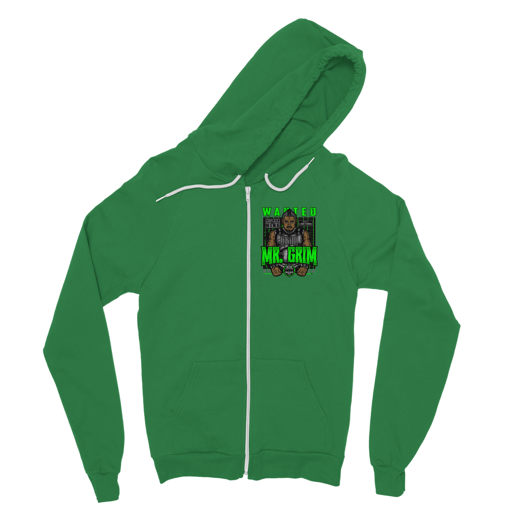 MR. Grim "Wanted" Zip Hoodie