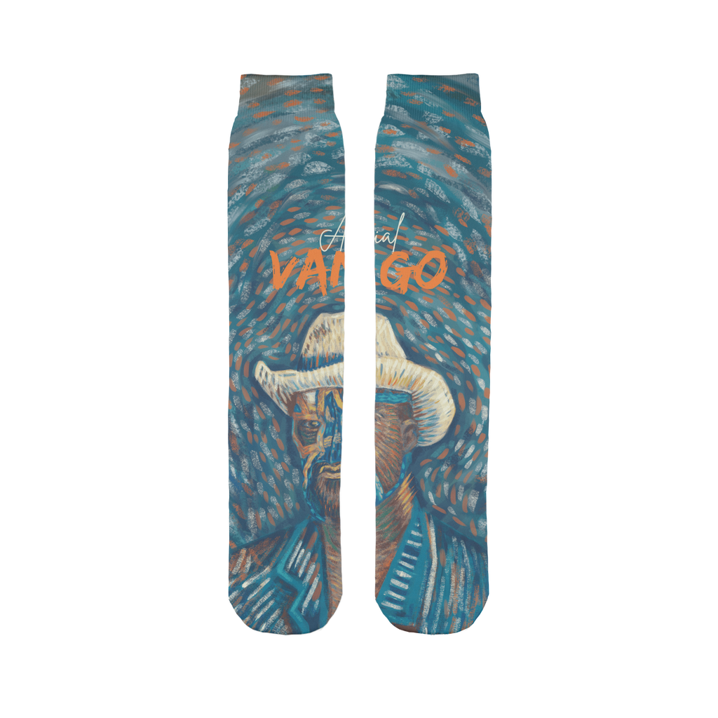 "Self Portrait" - Aerial Van Go (USA) Tube Socks