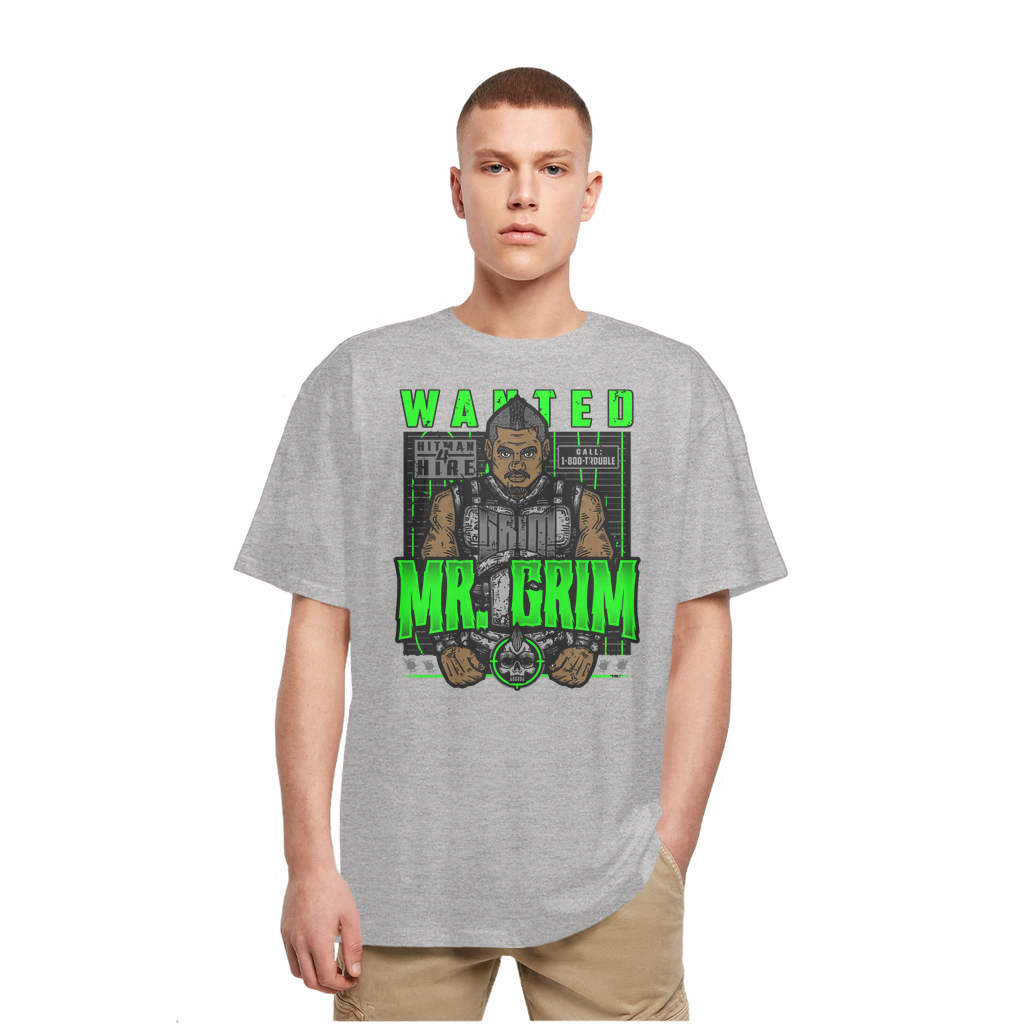 MR. Grim "Wanted" Heavy Oversized T-Shirt