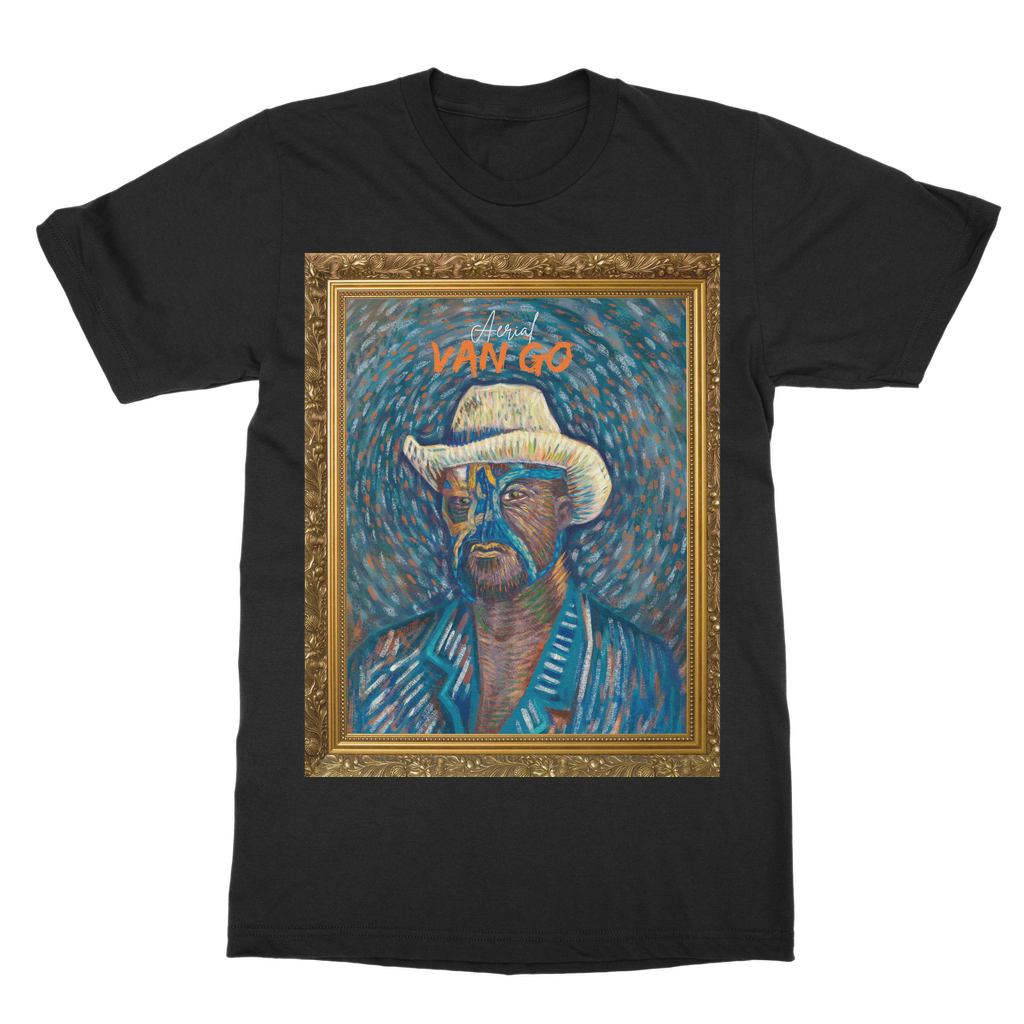"Self Portrait" - Aerial Van Go (USA) Tee Shirt Dress