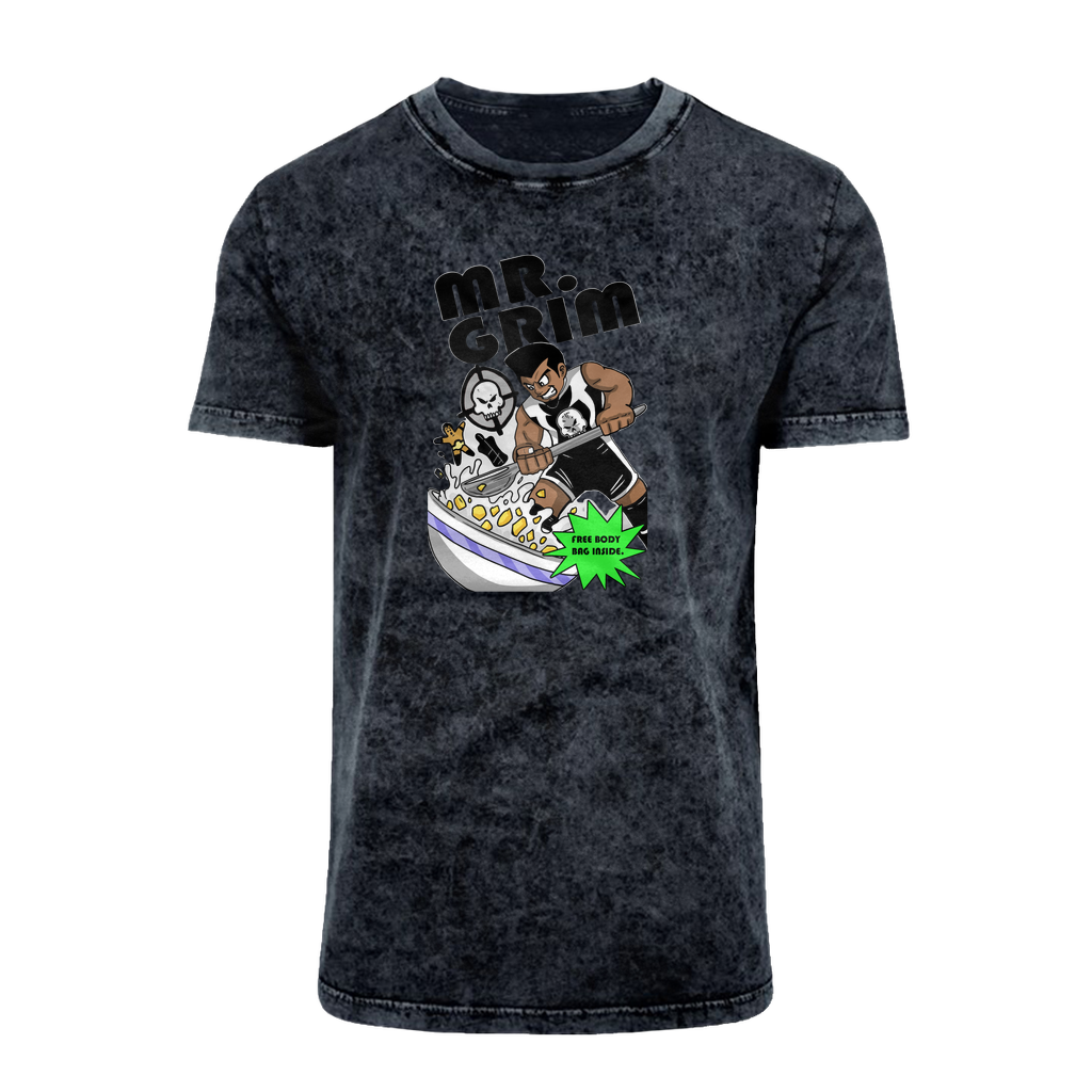 MR. Grim "Special Cereal" (USA) Acid Washed T-Shirt