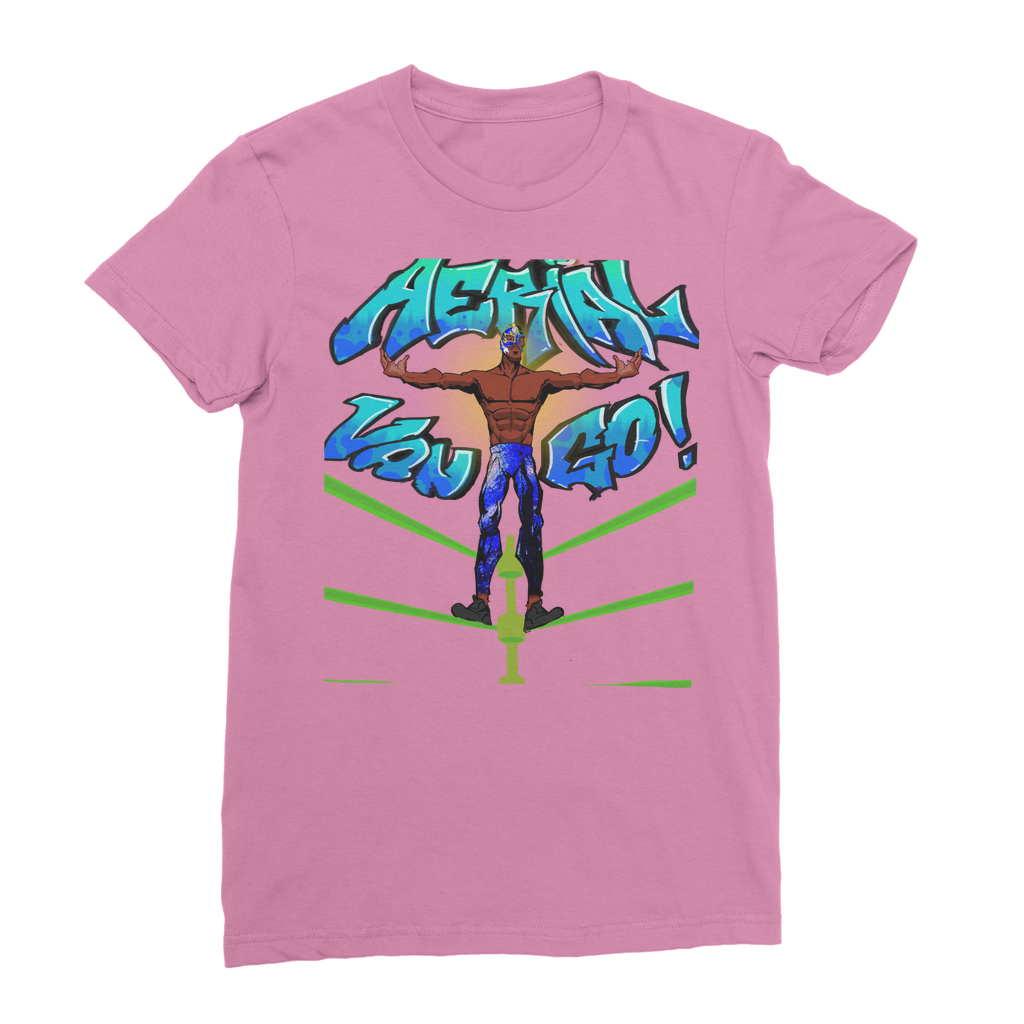 "Art Redeemer" - Aerial Van Go (USA) Women's Wear T-Shirt