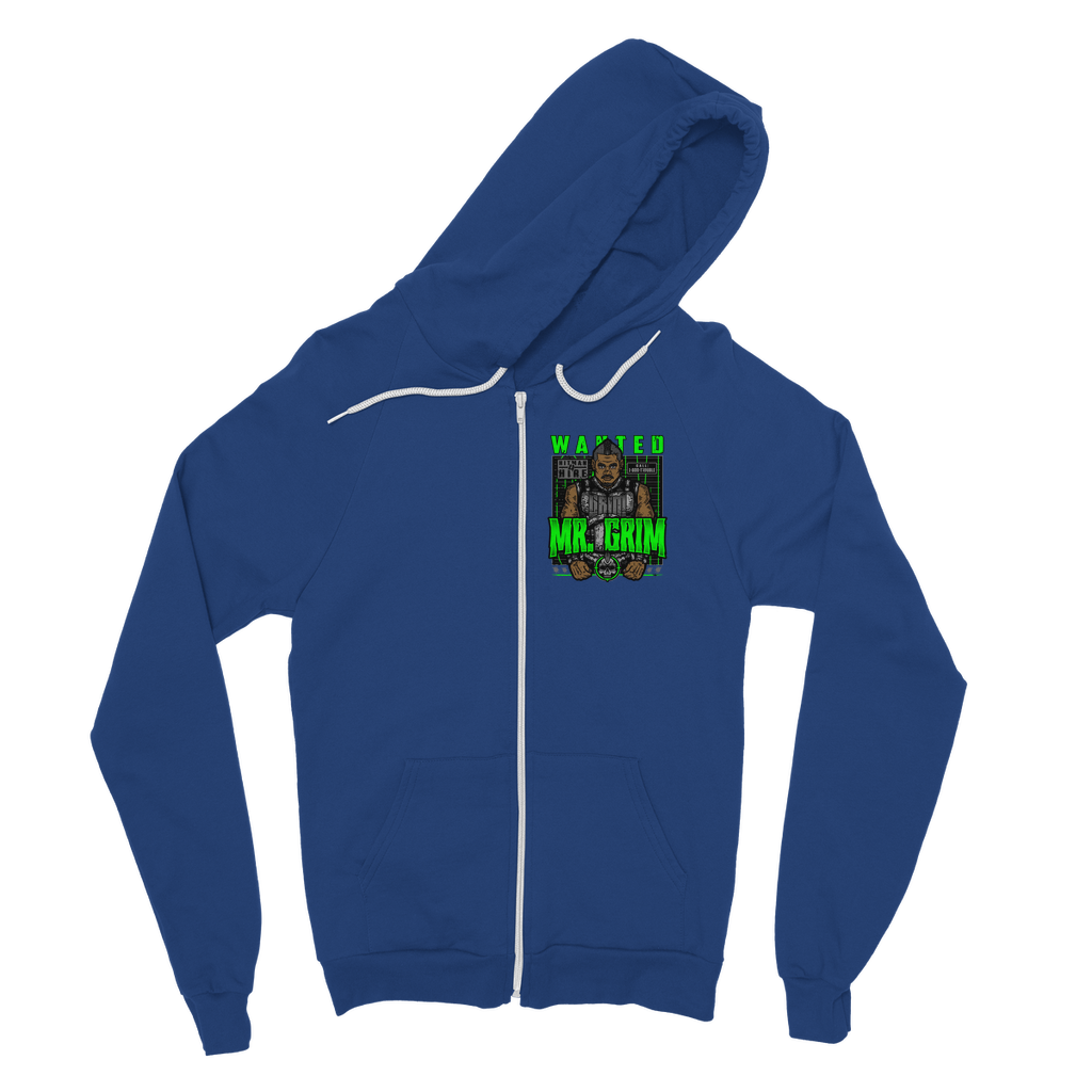 MR. Grim "Wanted" Zip Hoodie