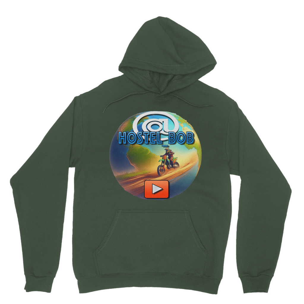 "Hostel Bob" - Bobby Flaco - USA Pullover Hoodie
