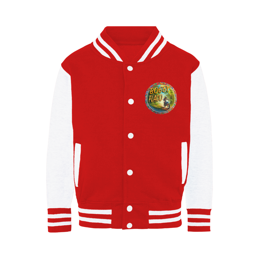 "Bike the World" Bobby Flaco - USaA Varsity Jacket