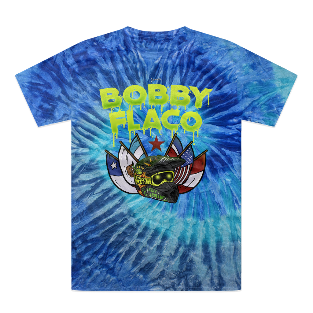Bobby Flaco (USA) "World Tour" Tie-Dye T-Shirt