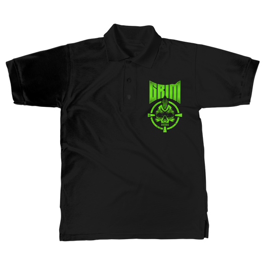 Mr. Grim "Target" Unisex Adult Polo Shirt