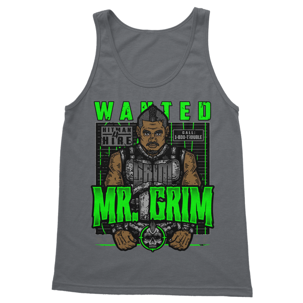 MR. Grim "Wanted" Classic Vest Top