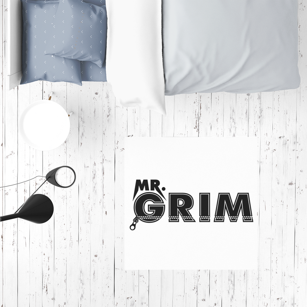 MR. Grim "Zipped Up" Decorative Floor Mat