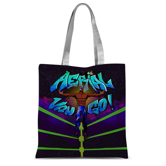 "Art Redeemer" - Aerial Van Go (USA) Tote Bag