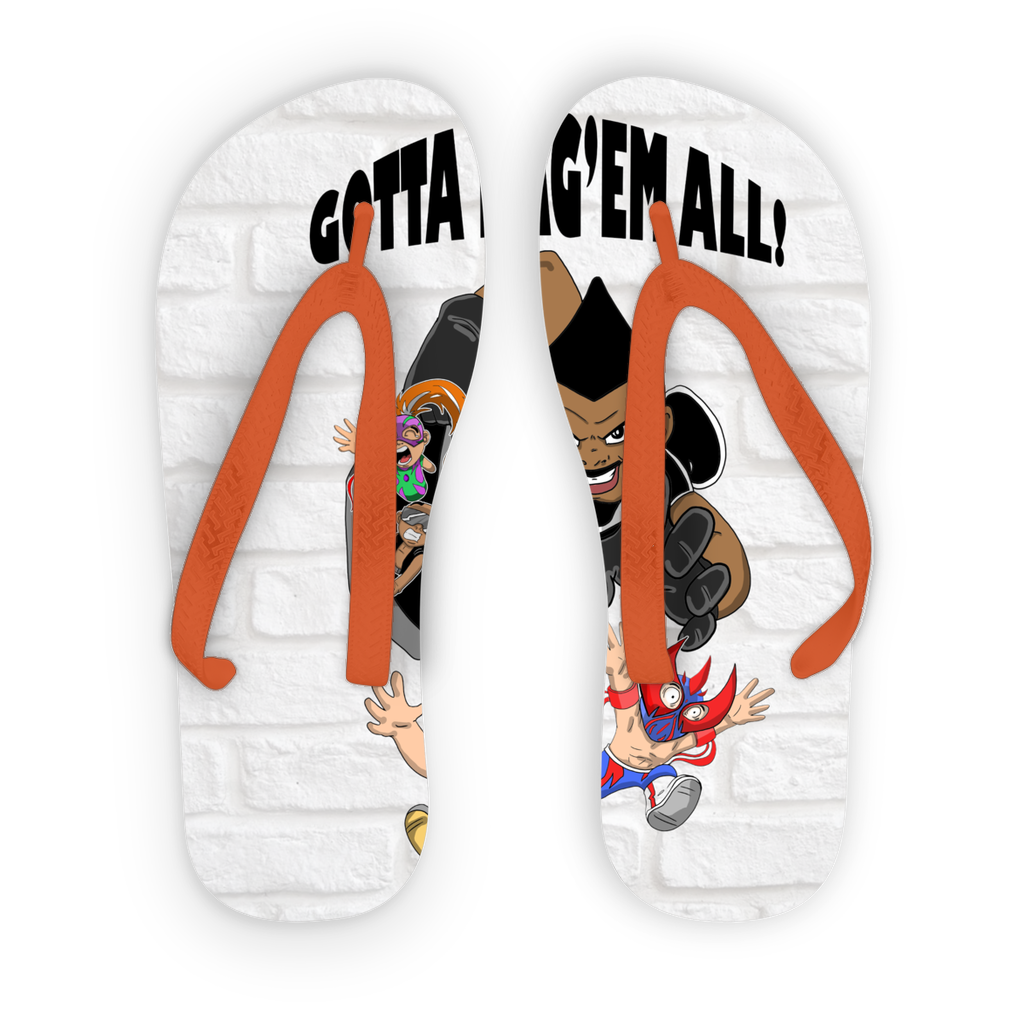 MR. Grim "Gotta Bag Em All" Youthwear Flip Flops