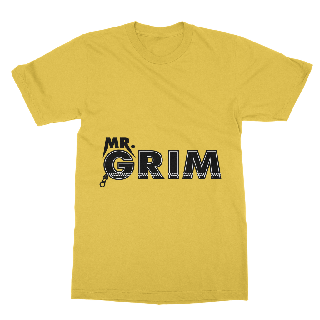 MR. Grim "Zipped Up" Tee Shirt Dress