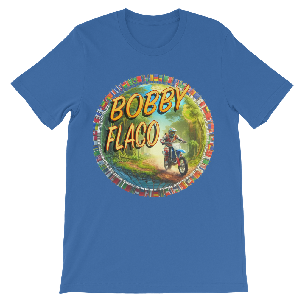 "Bike the World" Bobby Flaco - USaA Youthwear Tee