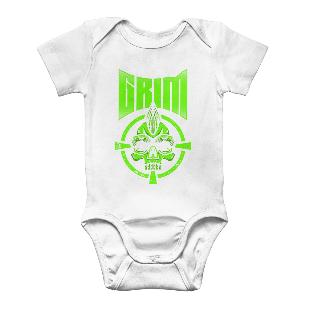 Mr. Grim "Target" Baby Onesie