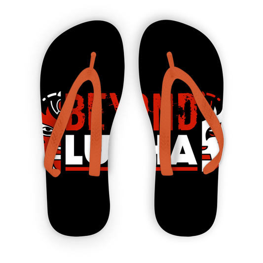 Beyond Lucha Adult Flip Flops