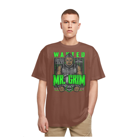 MR. Grim "Wanted" Heavy Oversized T-Shirt