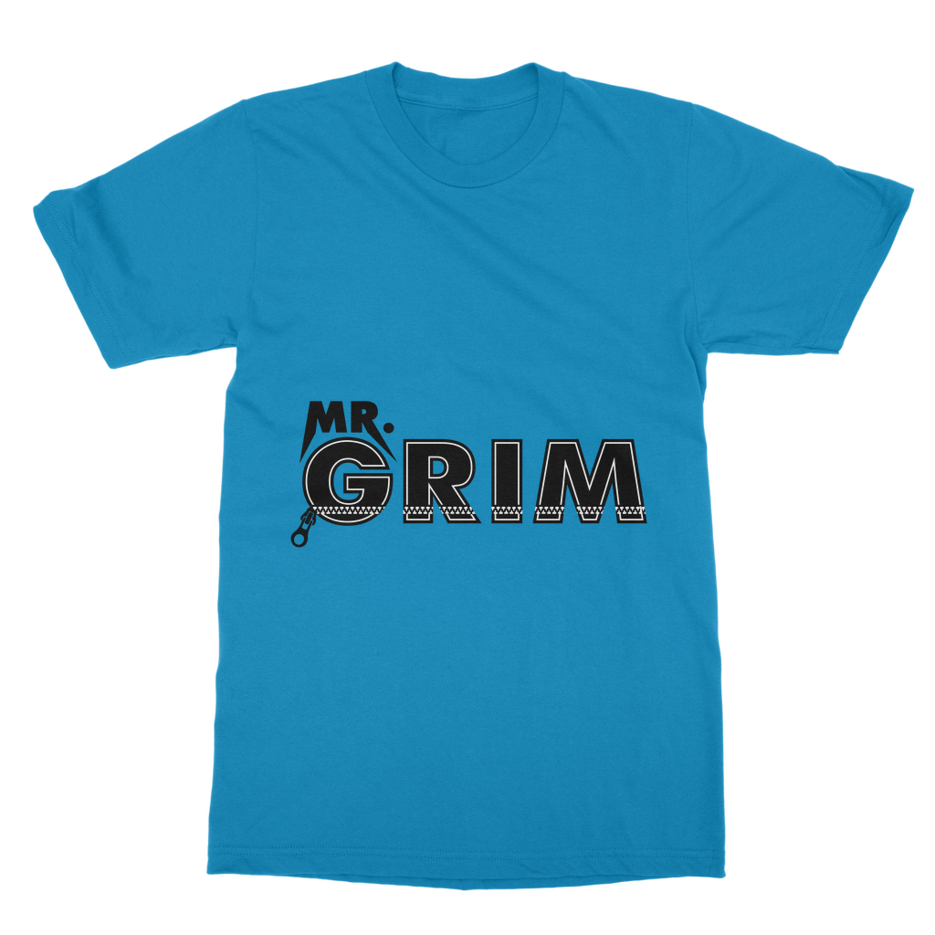 MR. Grim "Zipped Up" Tee Shirt Dress