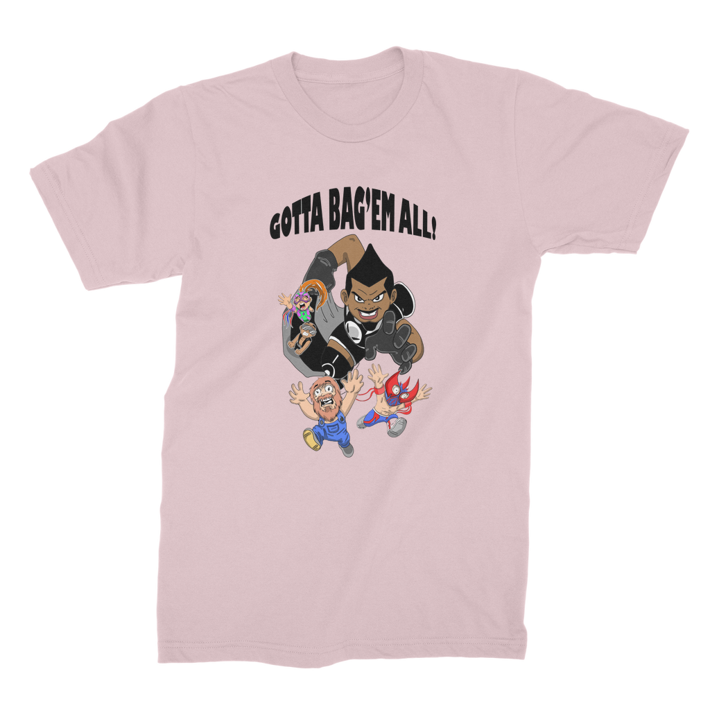 MR. Grim "Gotta Bag Em All" Premium Jersey Adult T-Shirt