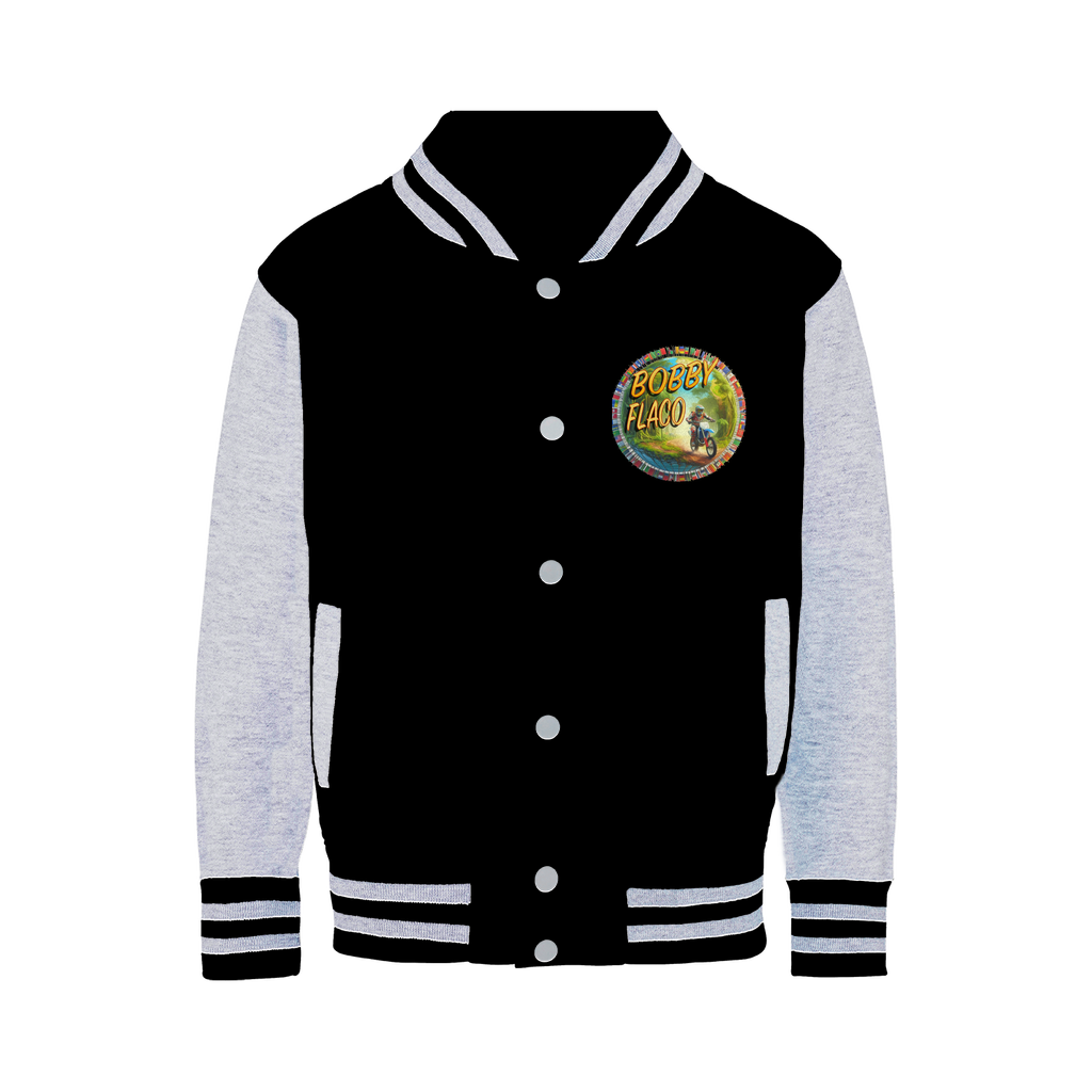 "Bike the World" Bobby Flaco - USaA Varsity Jacket